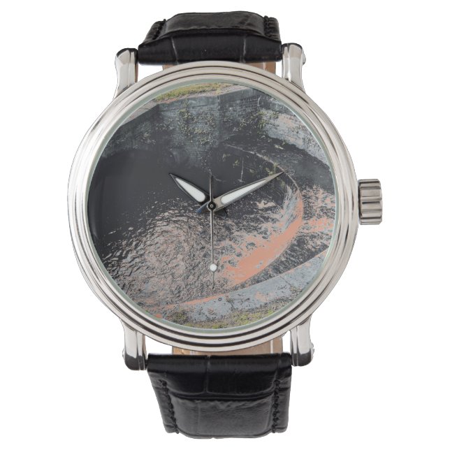 En Orange Bassäng i Welshpool Armbandsur (Framsida)