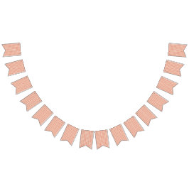 en orange och ett vitt mönster på vit bakgrund vimplar