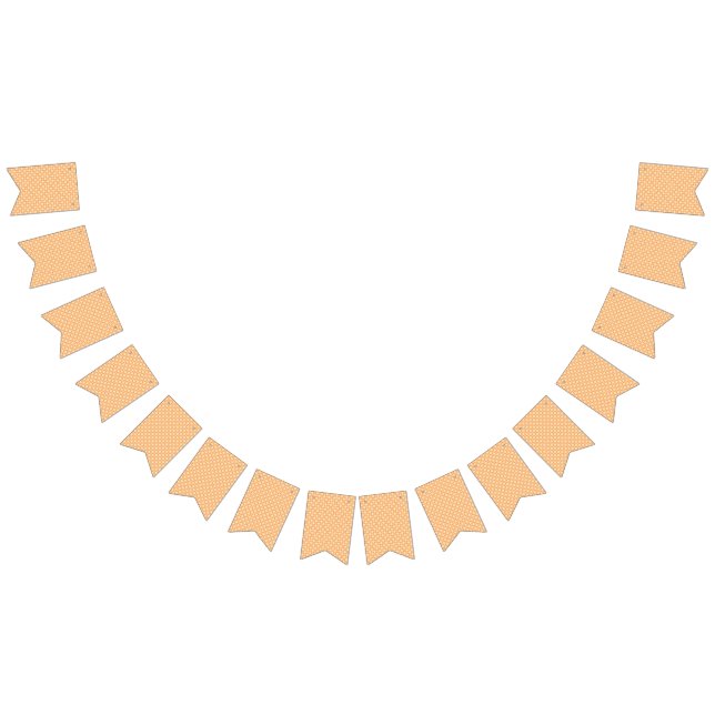 en orange och vit bakgrund med små fyrkanter vimplar (Alla)