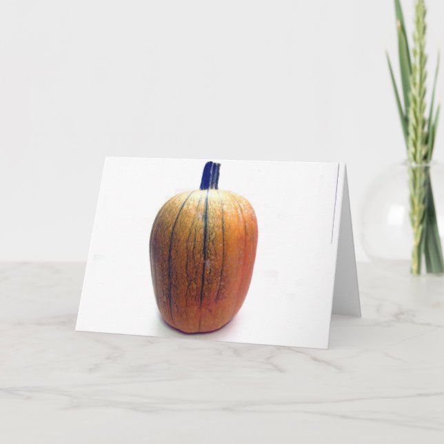 En Orange Pumpkin Kort (Framsida)