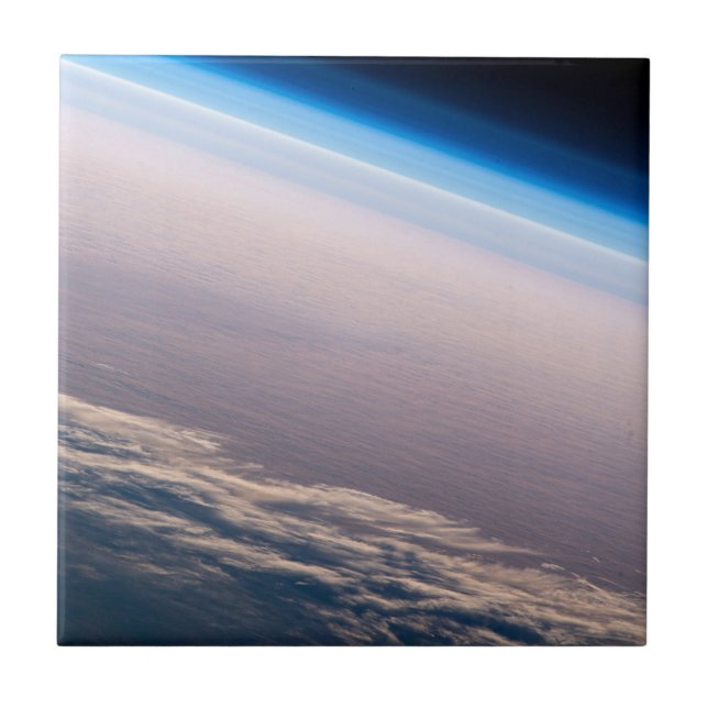 En Orbital solnedgång utanför Cabo San Lucas Kuste Kakelplatta (Framsidan)