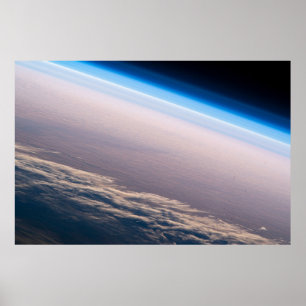 En Orbital solnedgång utanför Cabo San Lucas Kuste Poster