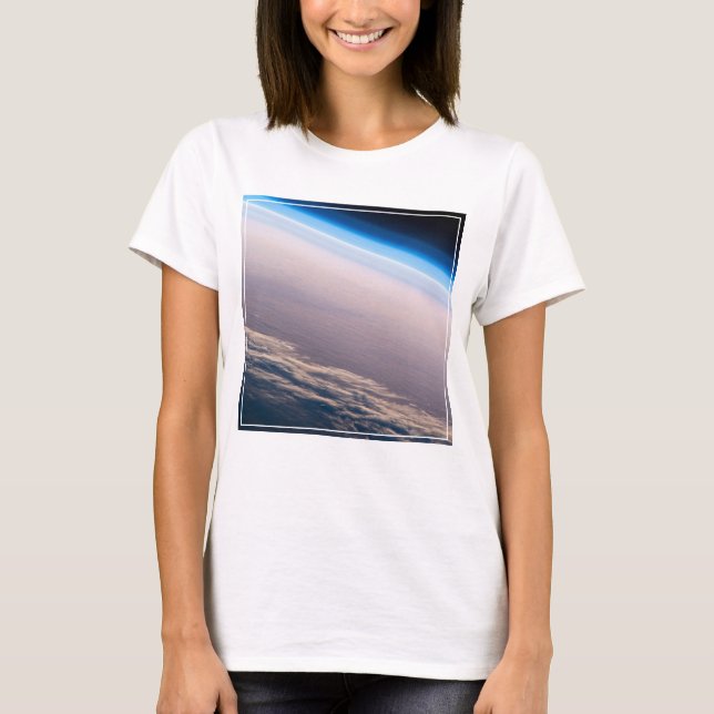 En Orbital solnedgång utanför Cabo San Lucas Kuste T Shirt (Framsida)