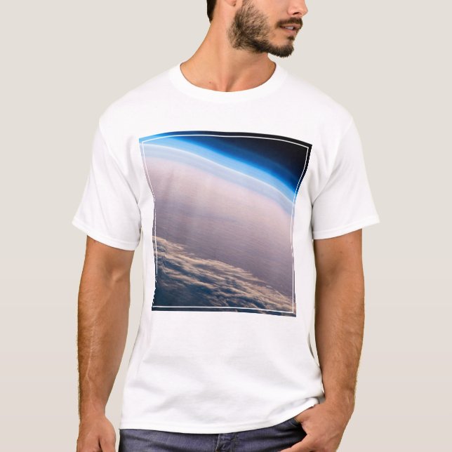 En Orbital solnedgång utanför Cabo San Lucas Kuste T Shirt (Framsida)