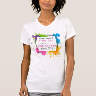 En ord från Gud - Kan förändra ditt liv T-Shirt
