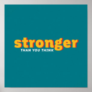 En Ord som säger starkare inspirationsoffert Poster