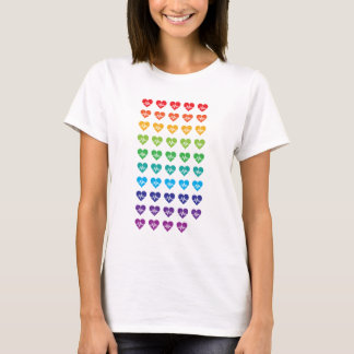 En Orlando One Pulse 49 Hearts Rainbow T Shirt