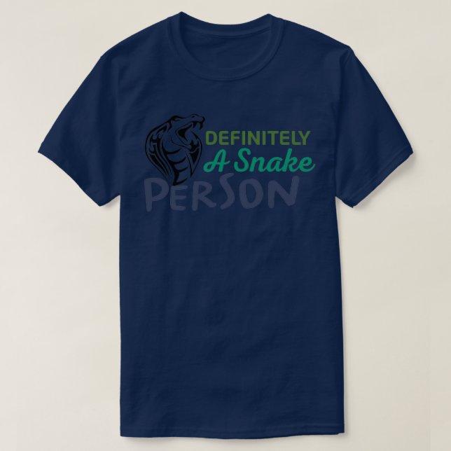 En orm person 14 t shirt (Design framsida)