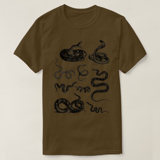 En orm person 26 t shirt (Design framsida)