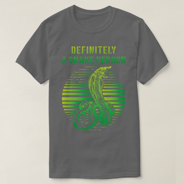 En orm person 40 t shirt (Design framsida)