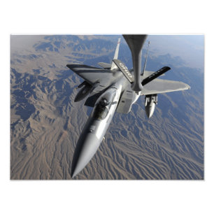 En örn för US-flygvapen F-15 Fototryck