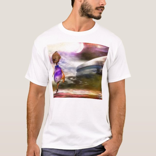 En ovanligast främling t shirt (Framsida)