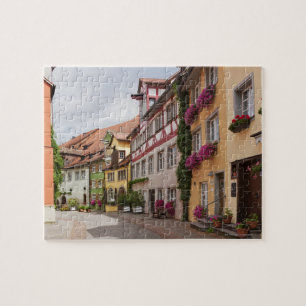 En ovanligt brunn-bevarad medeltida town på pussel