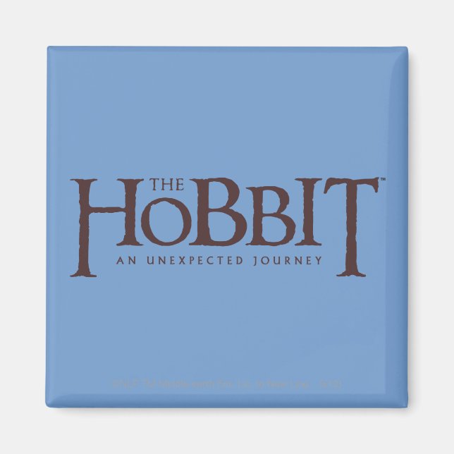 EN OVÄNTAD JOURNEY™ Logotyp Solid Magnet (Framsidan)