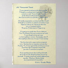 En oväntad vän ©2012 Trinka Polite (poster) Poster