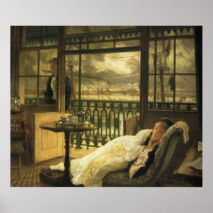 En övergående storm, vid James Tissot Poster