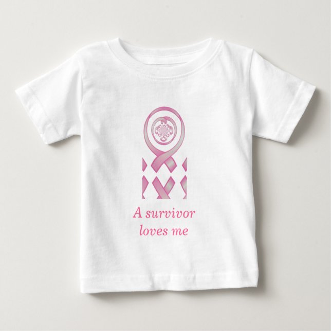 En överlevande älskar mig tee shirt (Framsida)
