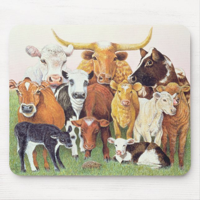 En överraska främling musmatta (Framsidan)