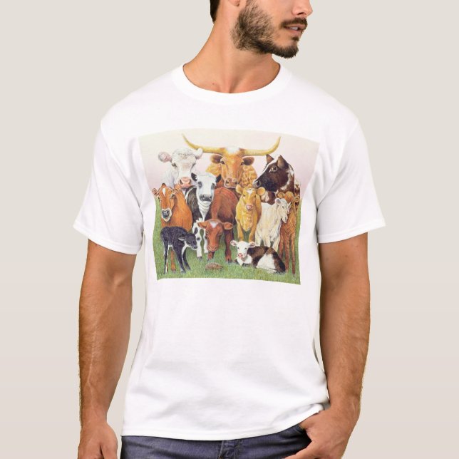 En överraska främling tee shirt (Framsida)