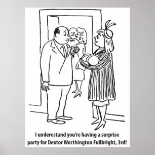 En överraskning för Dextor, Lusnyj, Vintage Poster