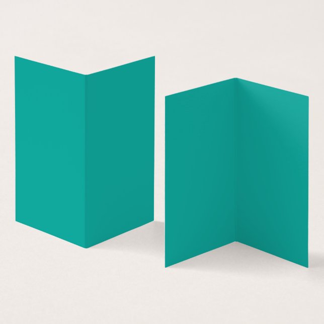 En övertoningsbakgrund som blandar blått i grönt. kort (In- och utsida)