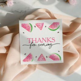 En på Melon 1:a födelsedag Pappersservett