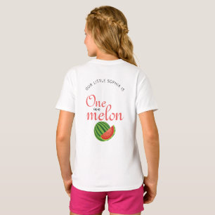 En på Melon 1:a födelsedag Party T Shirt