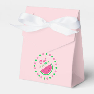En på Melon 1:a födelsedagen Presentaskar