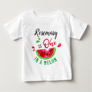 En på Melon första födelsedagen T Shirt