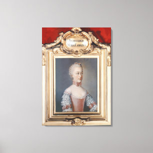 En Pagoda som inristas av Joseph Constantine Canvastryck