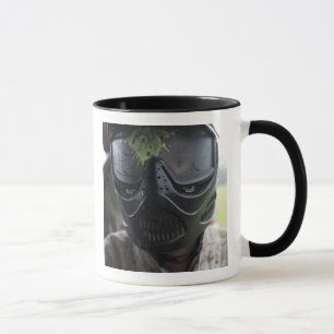 En paintballrunda mugg