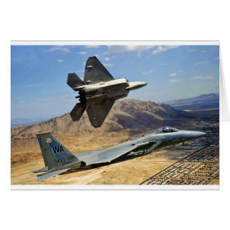 EN PAIR AV RAPTOR HÄLSNINGSKORT