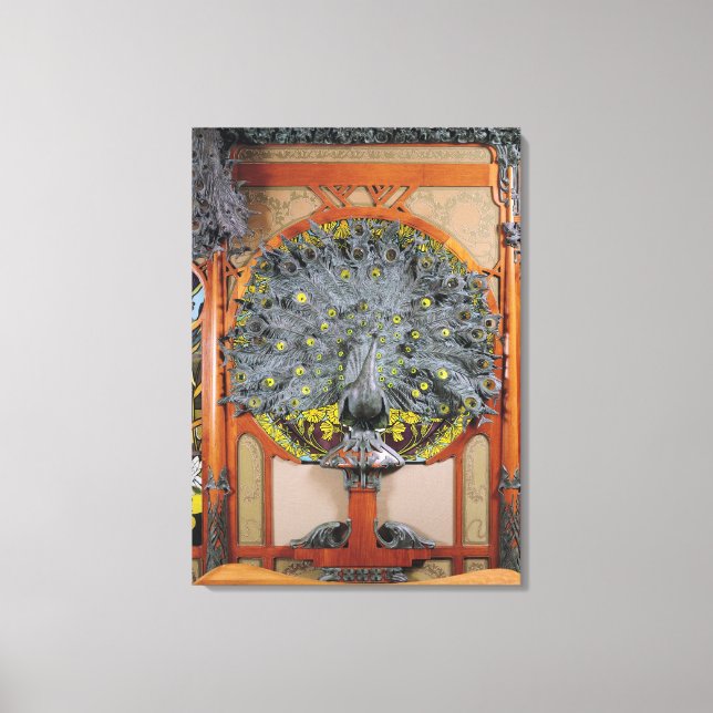 En påk från en monokanal canvastryck (Framsida)