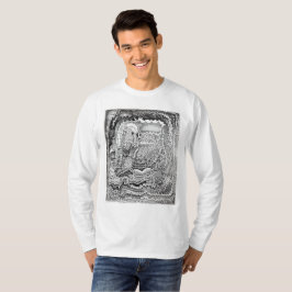 En påminnelse från den gamla hjärnan Långärmad T-S T Shirt