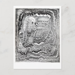 En påminnelse från det gamla hjärnvykortet vykort