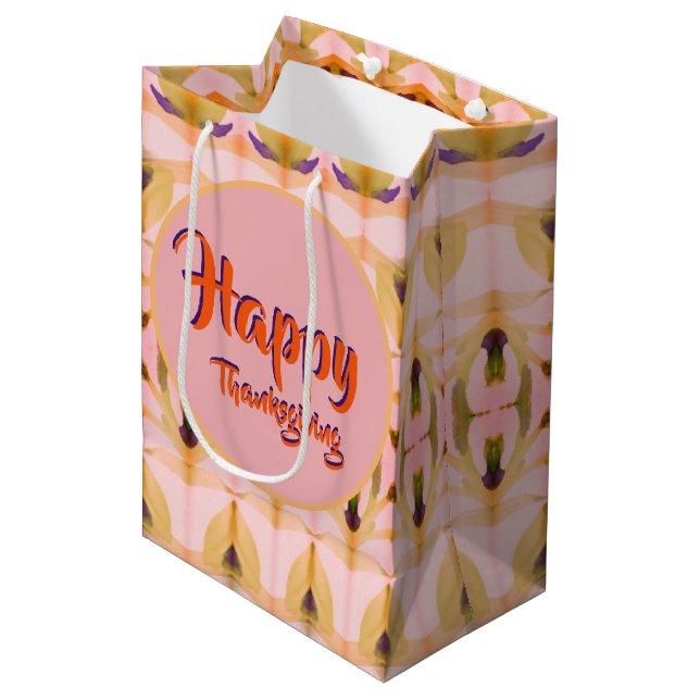 En Papper Thanksgiving för medelstora Finare (Framsidan Vinklad)