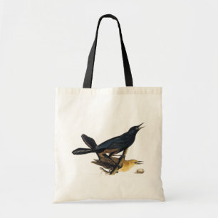 En para av Fartyg-Tailed Grackles Tygkasse