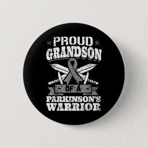 En Parkinsons Warrior Pd Awarenes Knapp