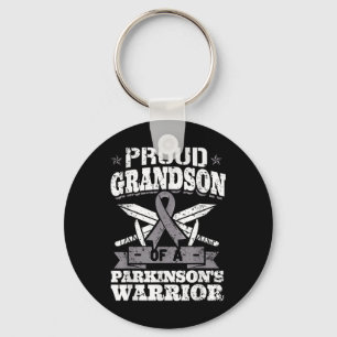 En Parkinsons Warrior Pd Awarenes Nyckelring