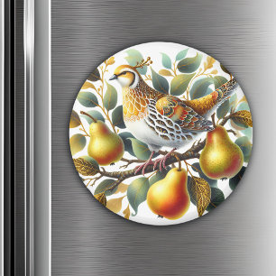 En Partridge i en Pear Träd-jul Magnet