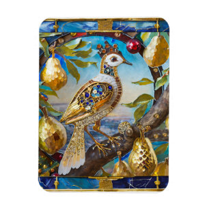 En Partridge i Pear Träd Magnet