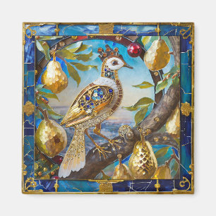 En Partridge i Pear Träd Magnet