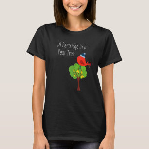 En Partridge i Pear Träd Premium T Shirt