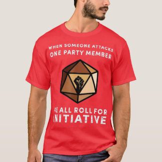 En Party-medlem som vi alla vill ta initiativ till T Shirt