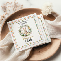 En påskhare börjar bli en första födelsedag