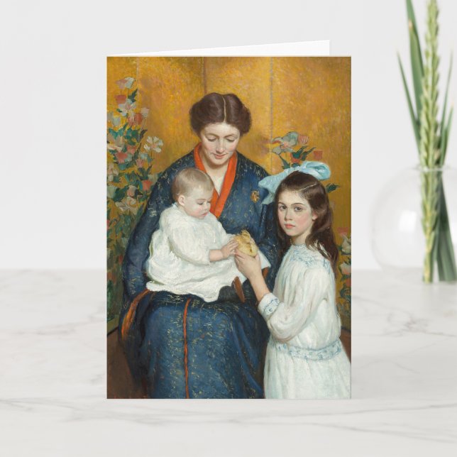 En påskmorgon | Lilla Cabot Perry Kort (Framsida)