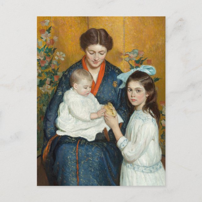 En påskmorgon | Lilla Cabot Perry Vykort (Framsida)