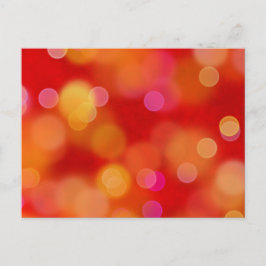 En passion för julen Mönster (röd) Vykort