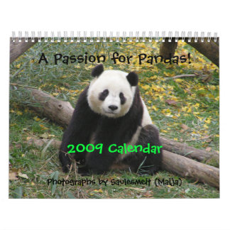 En passion för Pandas! , Calendar 2009, Pho… Kalender