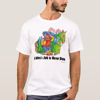 En patron jobb göras aldrig tee shirt